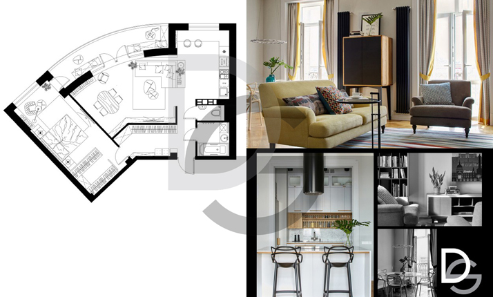 Дизайн интерьера квартир, домов, офисов. Создадим уникальный интерьер Вашего дома